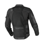 Macna Raddic Nero/Grigio – Giacca Moto Utility Estiva in Rete CE Uomo – vista posteriore