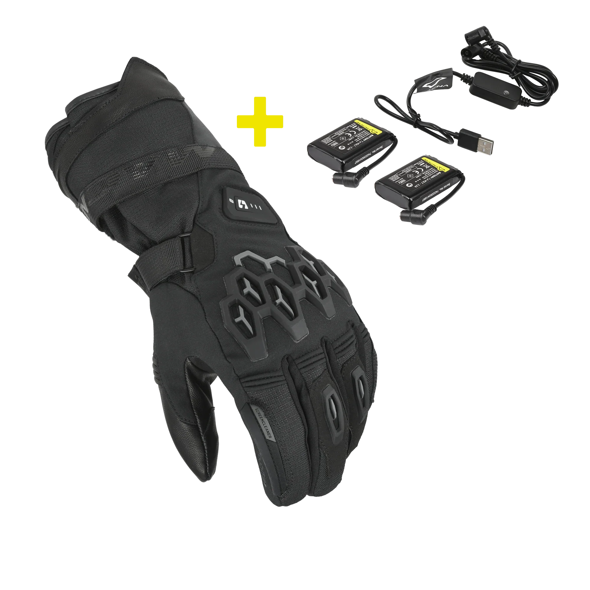 Macna Rafina RTX kit Donna Guanti Moto Riscaldati
