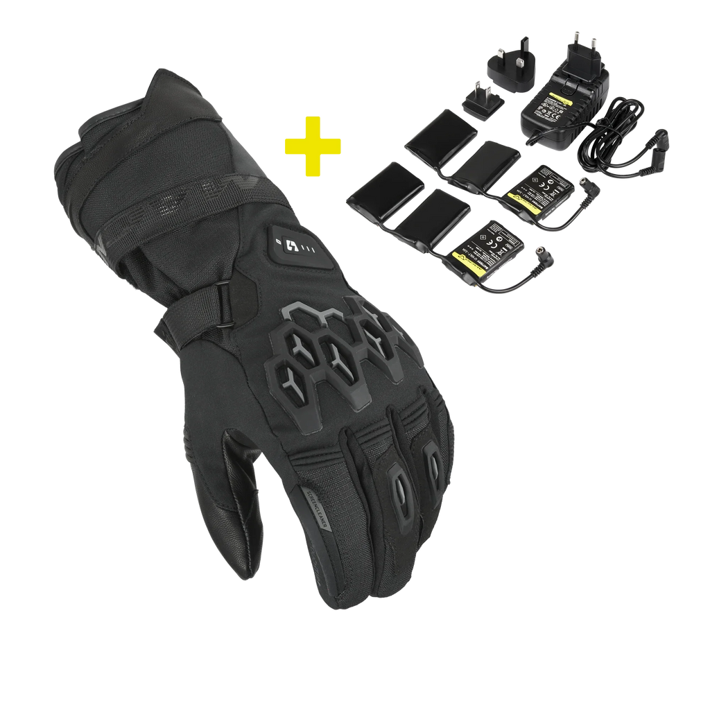 Macna Rafino RTX 12V 3A kit Guanti Moto Riscaldati