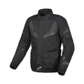 Macna Macna Rancher Giacca Moto Nero Grigio – Impermeabile Raintex Touring CE Classe A Nero Abbigliamento per moto - Moon Bike - Vista 1
