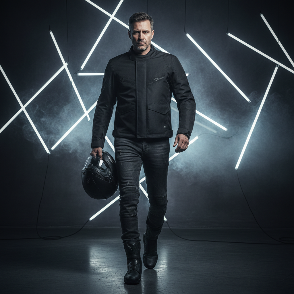 Macna Macna Raptor Giacca Moto Uomo Impermeabile 2 Strati – Nero Tg. M Nero Abbigliamento protettivo da moto - Moon Bike - Vista 9