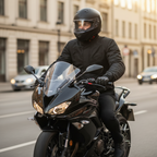 Macna Macna Raptor Giacca Moto Uomo Impermeabile 2 Strati – Nero Tg. M Nero Abbigliamento protettivo da moto - Moon Bike - Vista 5