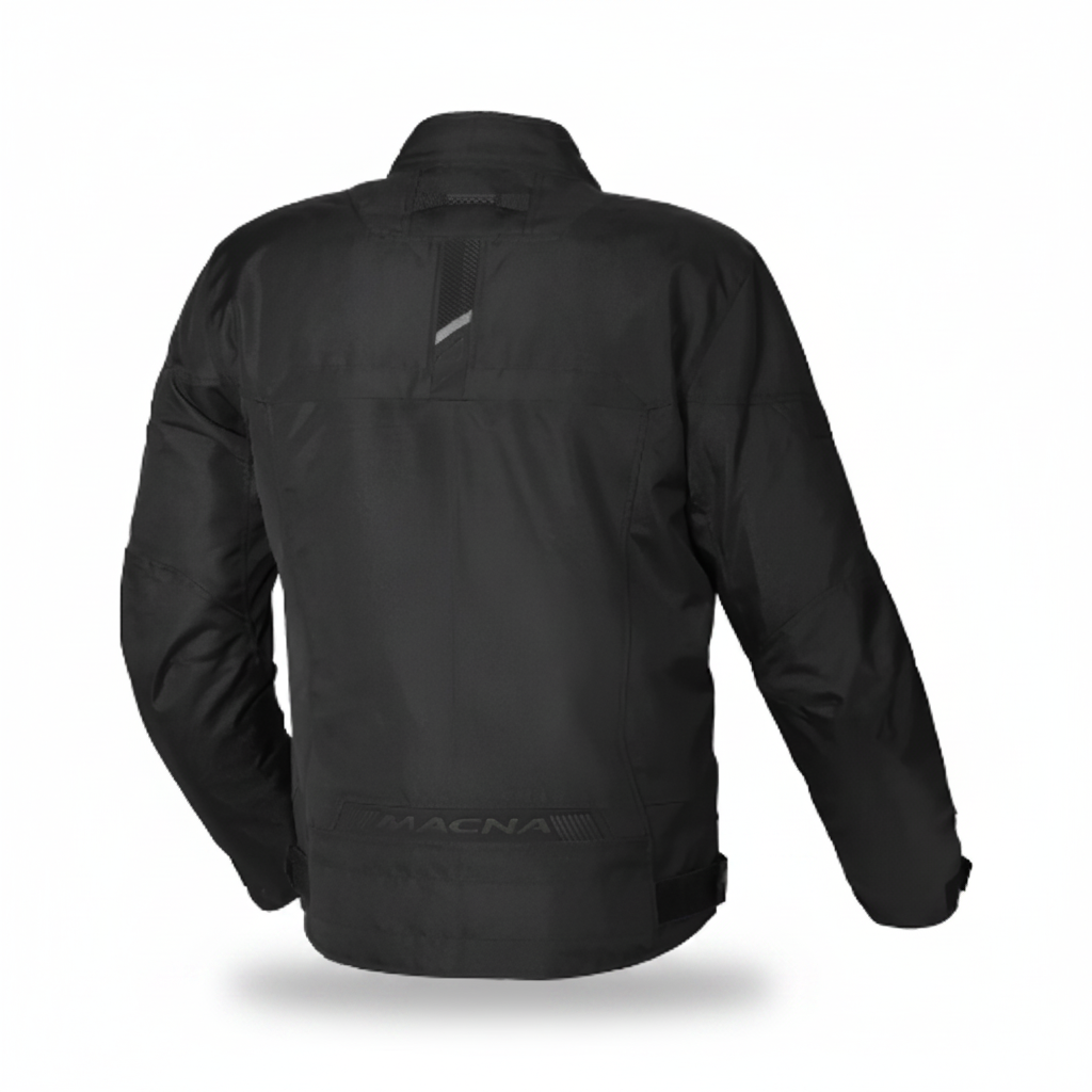 Macna Macna Raptor Giacca Moto Uomo Impermeabile 2 Strati – Nero Tg. M Nero Abbigliamento protettivo da moto - Moon Bike - Vista 2