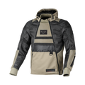 Macna Rebelite Nero/Taupe - Giacca Moto Estiva Ventilata Anorak CE Classe A Uomo - vista 1