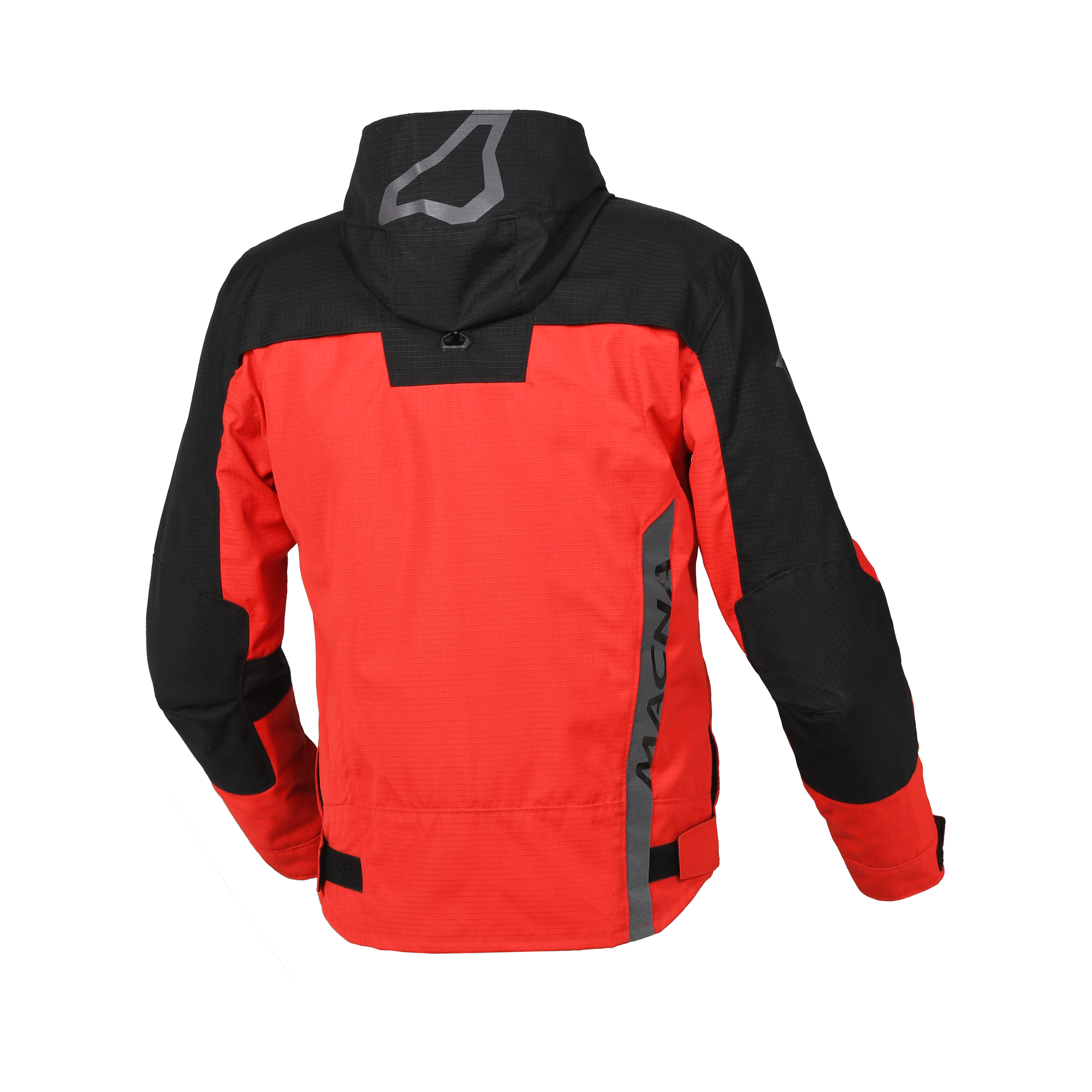 Macna Riggor Rosso/Nero giacca moto vista 2