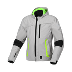 Macna Riggor Grigio/Giallo giacca moto vista 1