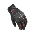 Macna Rime 2.0 Nero / Rosso guanti moto