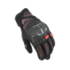 Macna Rime 2.0 Nero / Rosso guanti moto