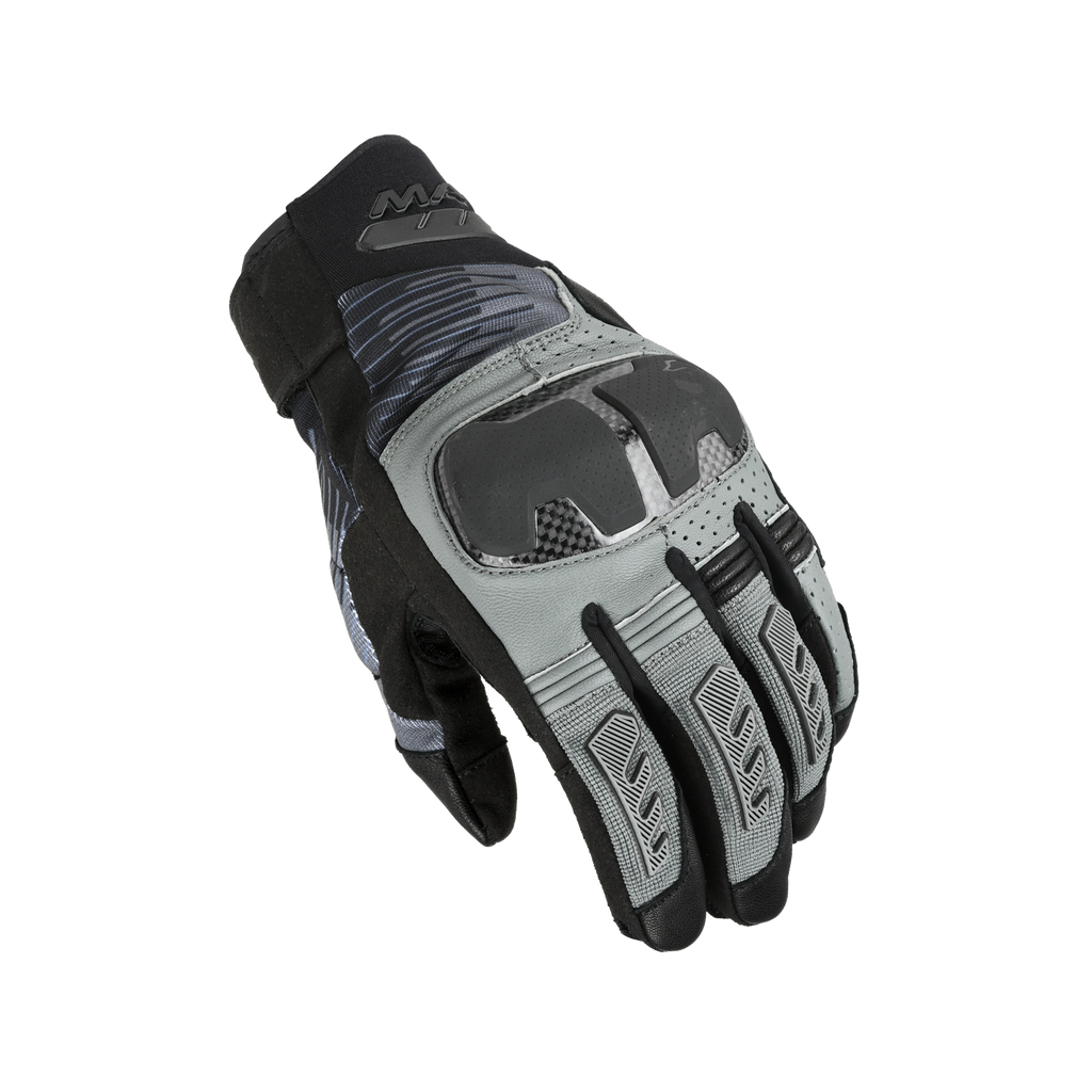 Macna Rime 2.0 Grigio / Nero guanti moto