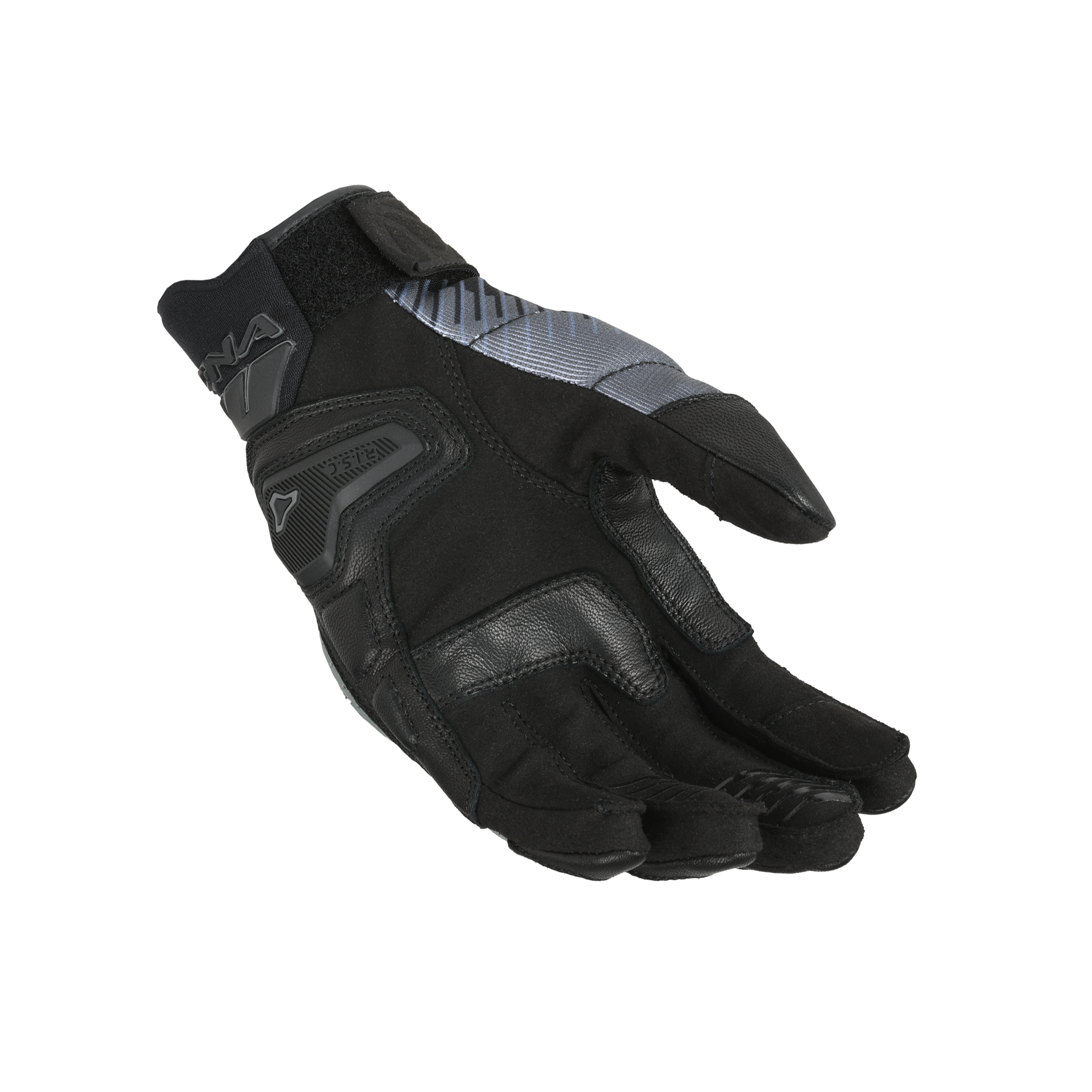 Macna Rime 2.0 Grigio / Nero guanti moto