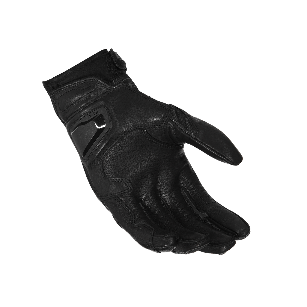Macna Rocco Nero – Guanti Moto in Pelle CE Uomo – vista 2