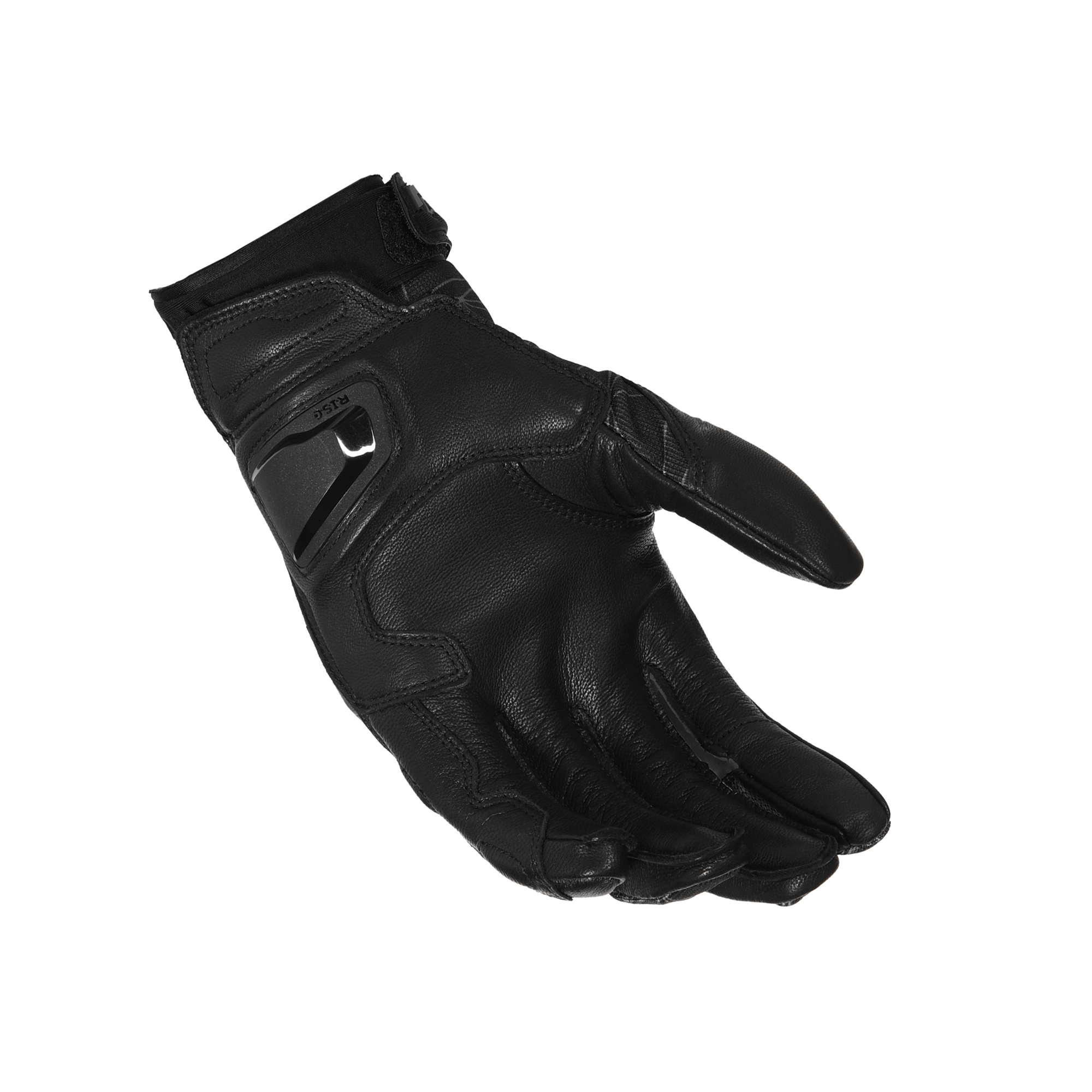 Macna Rocco Nero – Guanti Moto in Pelle CE Uomo – vista 2