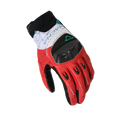 Macna Rocco Rosso/Bianco – Guanti Moto in Pelle CE Uomo – vista 1