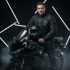 Macna Macna Signal Giacca Moto Tessuto Nero – Impermeabile Raintex CE Classe A Nero Abbigliamento protettivo da moto - Moon Bike - Vista 8