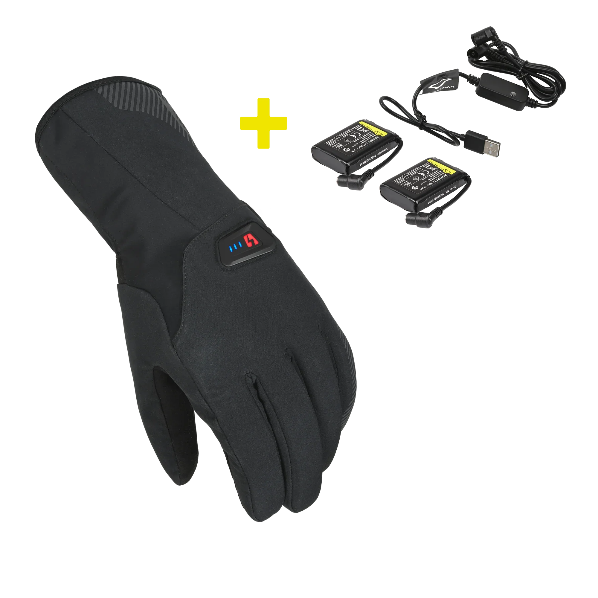 Macna Spark Kit. Guanti Moto Riscaldati