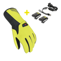 Macna Spark Kit Giallo Fluo guanti moto riscaldati
