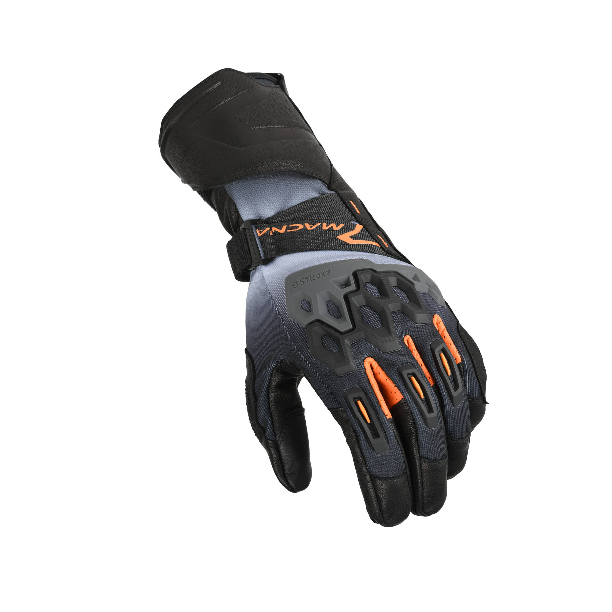Macna Tanamax Nero / Grigio guanti moto