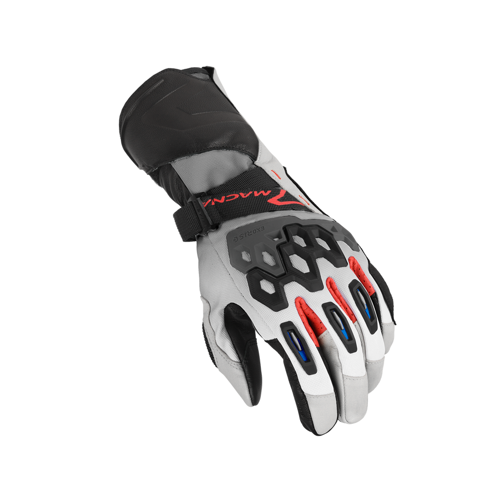 Macna Tanamax Nero / Rosso guanti moto