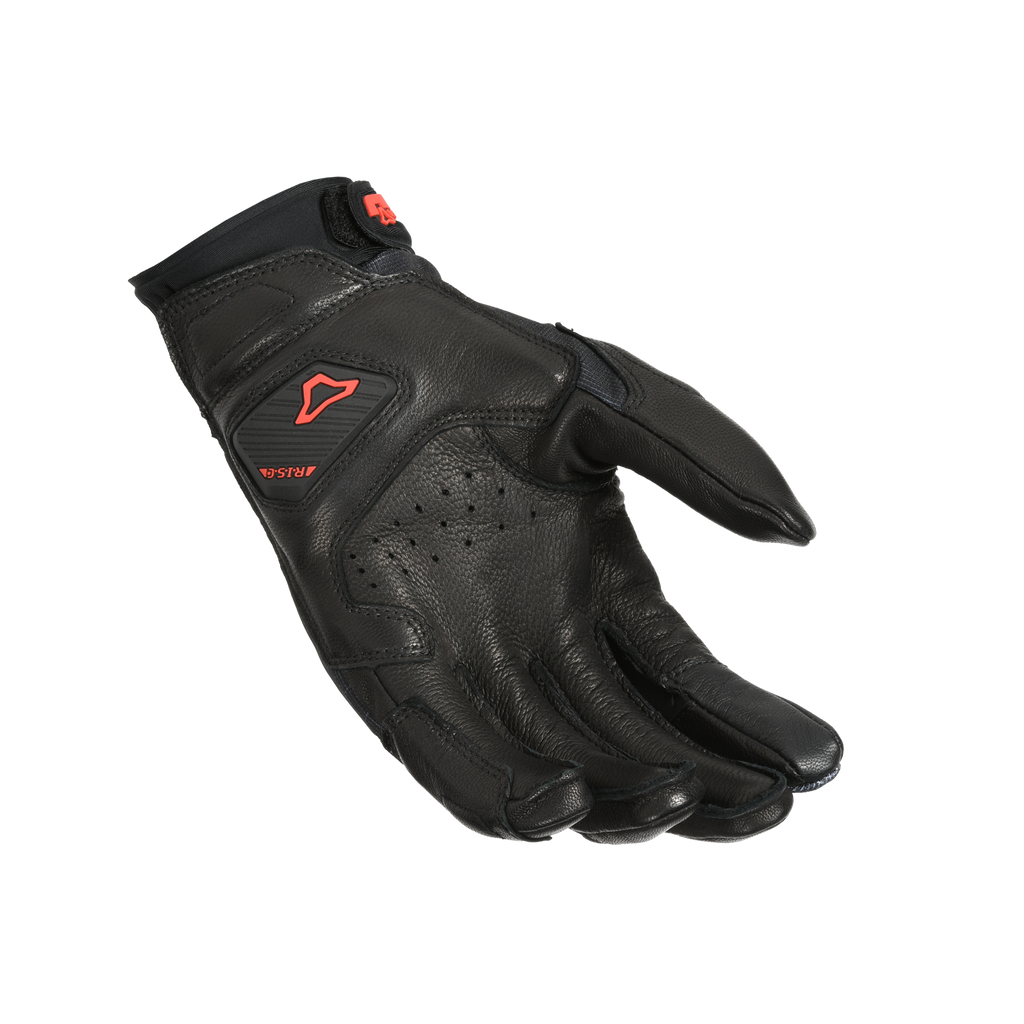 Macna Tanami Nero – Guanti Moto in Pelle CE Uomo – vista 2