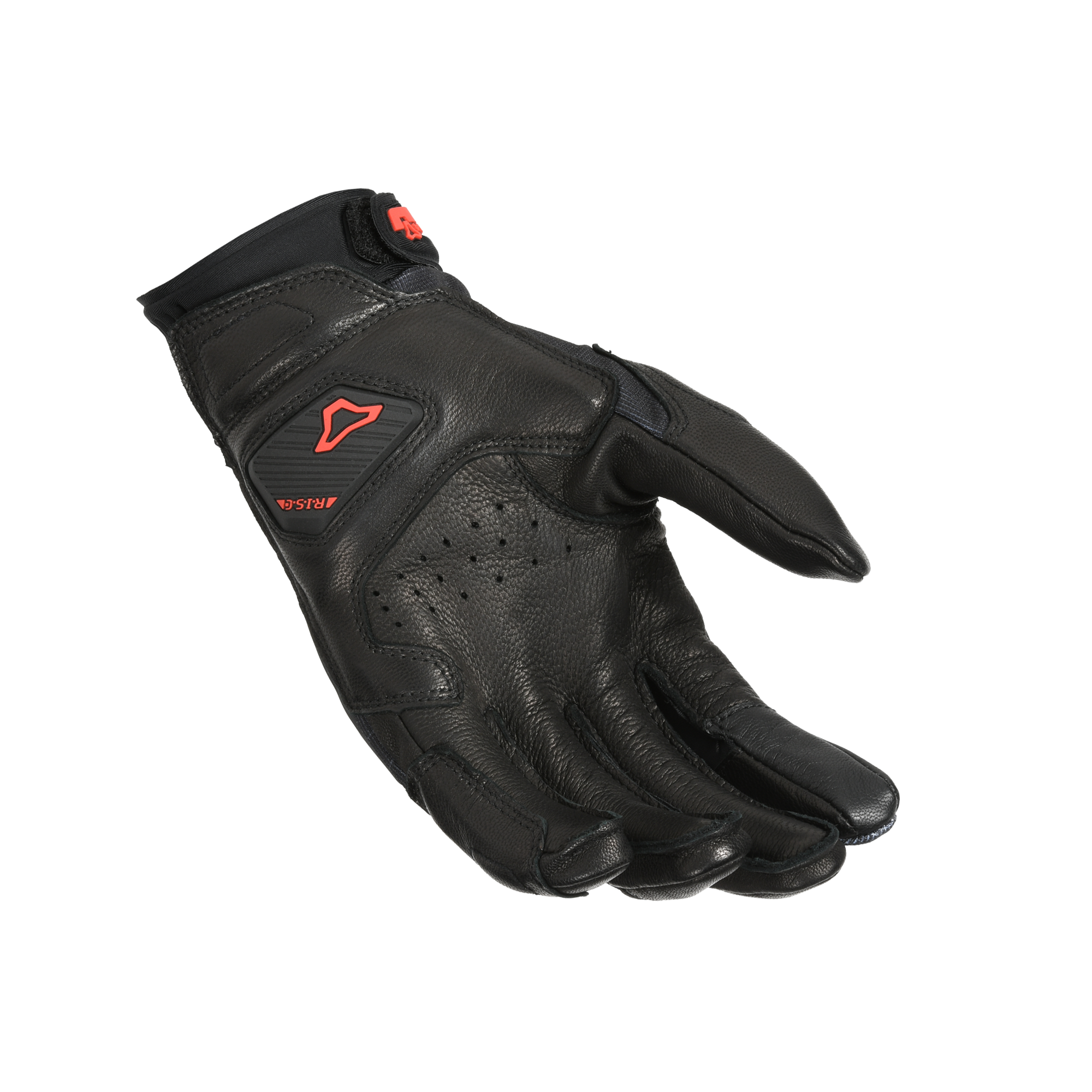 Macna Tanami Nero – Guanti Moto in Pelle CE Uomo – vista 2