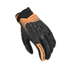 Macna Tanami Nero/Arancio – Guanti Moto in Pelle CE Uomo – vista 1