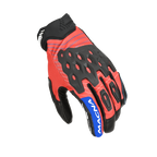 Macna Tanami Rosso/Nero – Guanti Moto in Pelle CE Uomo – vista 1