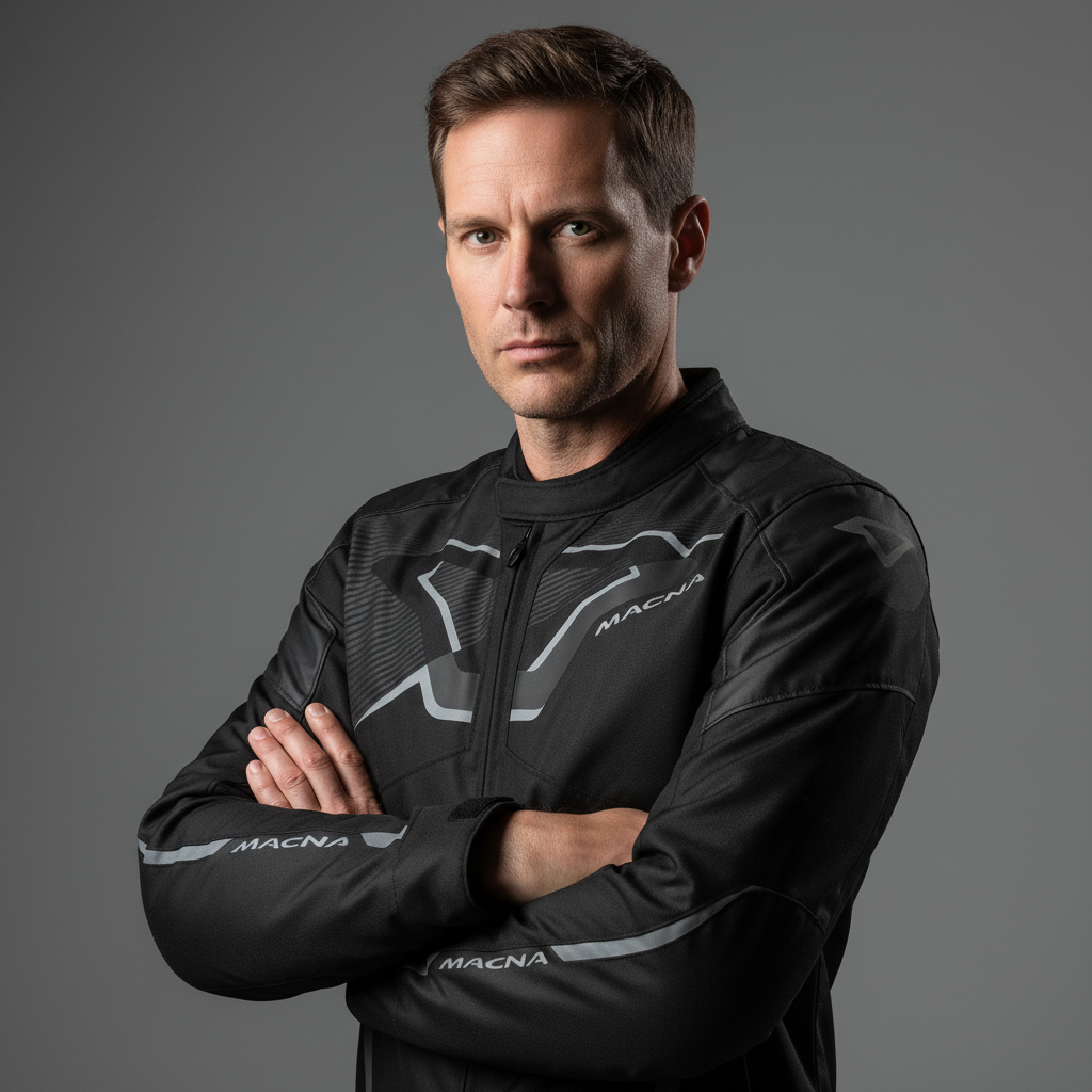 Macna Tazar 2.0 Nero – Giacca Moto Sport 2 Strati Impermeabile CE Uomo - Moon Bike - Vista 9
