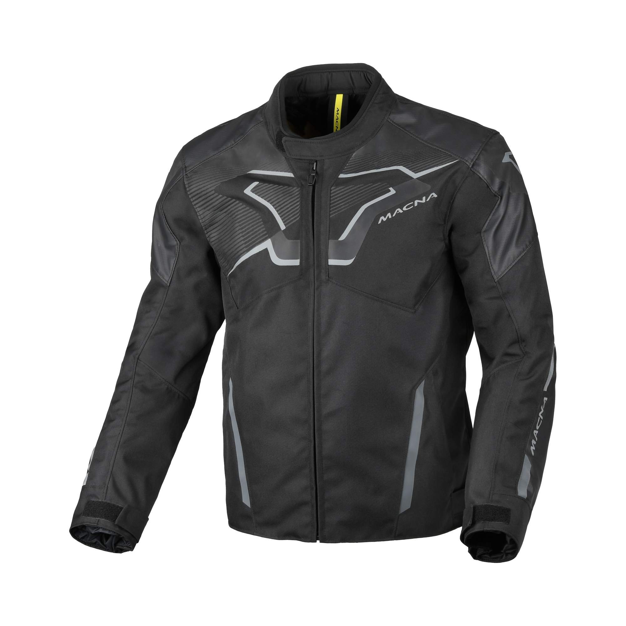 Macna Tazar 2.0 Nero – Giacca Moto Sport 2 Strati Impermeabile CE Uomo – vista 1