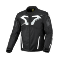 Macna Tazar 2.0 Nero/Bianco – Giacca Moto Sport 2 Strati Impermeabile CE Uomo – vista 1
