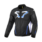 Macna Tazar 2.0 Nero/Blu – Giacca Moto Sport 2 Strati Impermeabile CE Uomo – vista 1