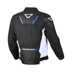 Macna Tazar 2.0 Nero/Blu – Giacca Moto Sport 2 Strati Impermeabile CE Uomo – vista 2