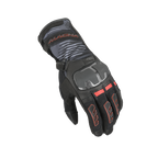 Macna Tempo 2.0 Nero / Rosso guanti moto