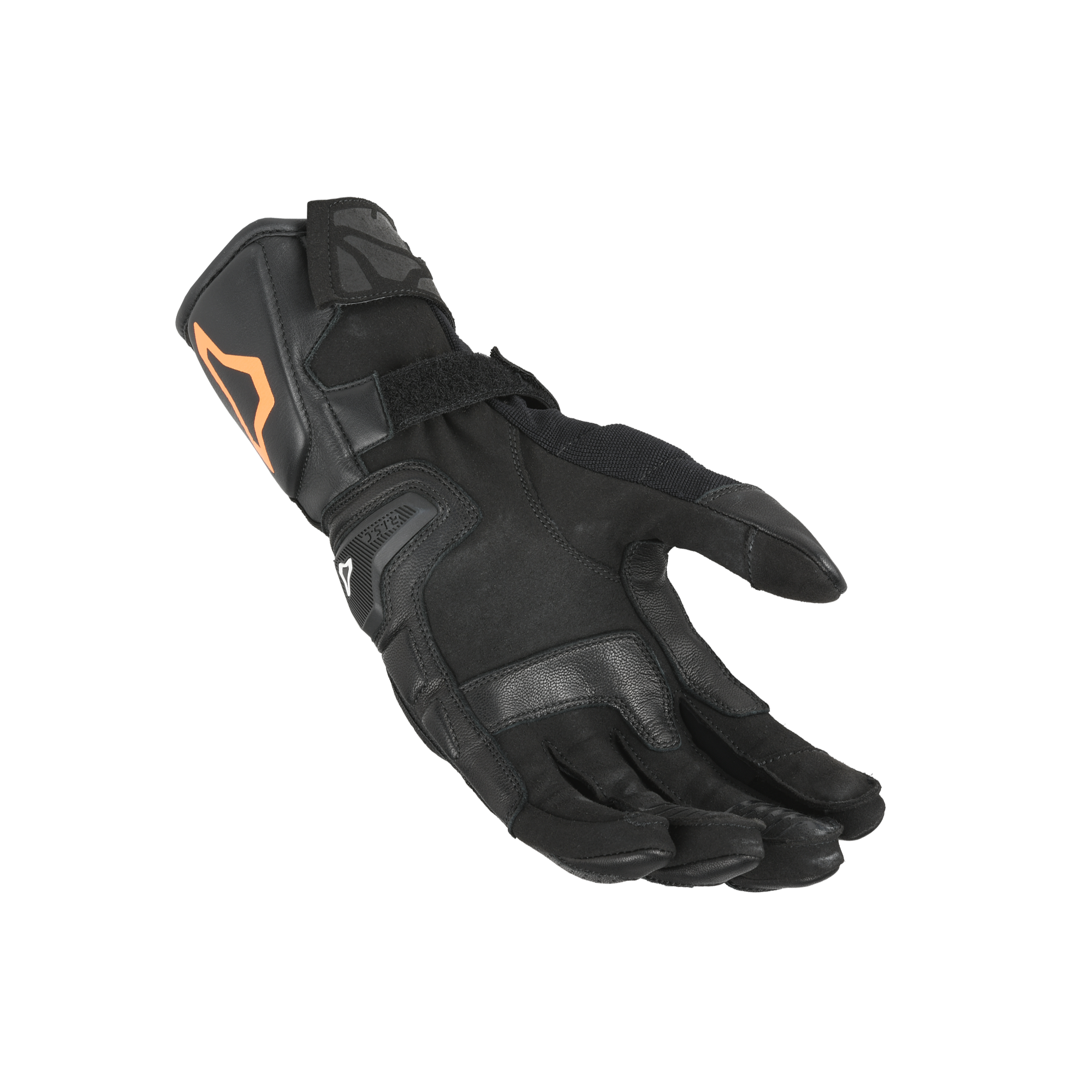 Macna Tempo 2.0 Nero / Arancio guanti moto