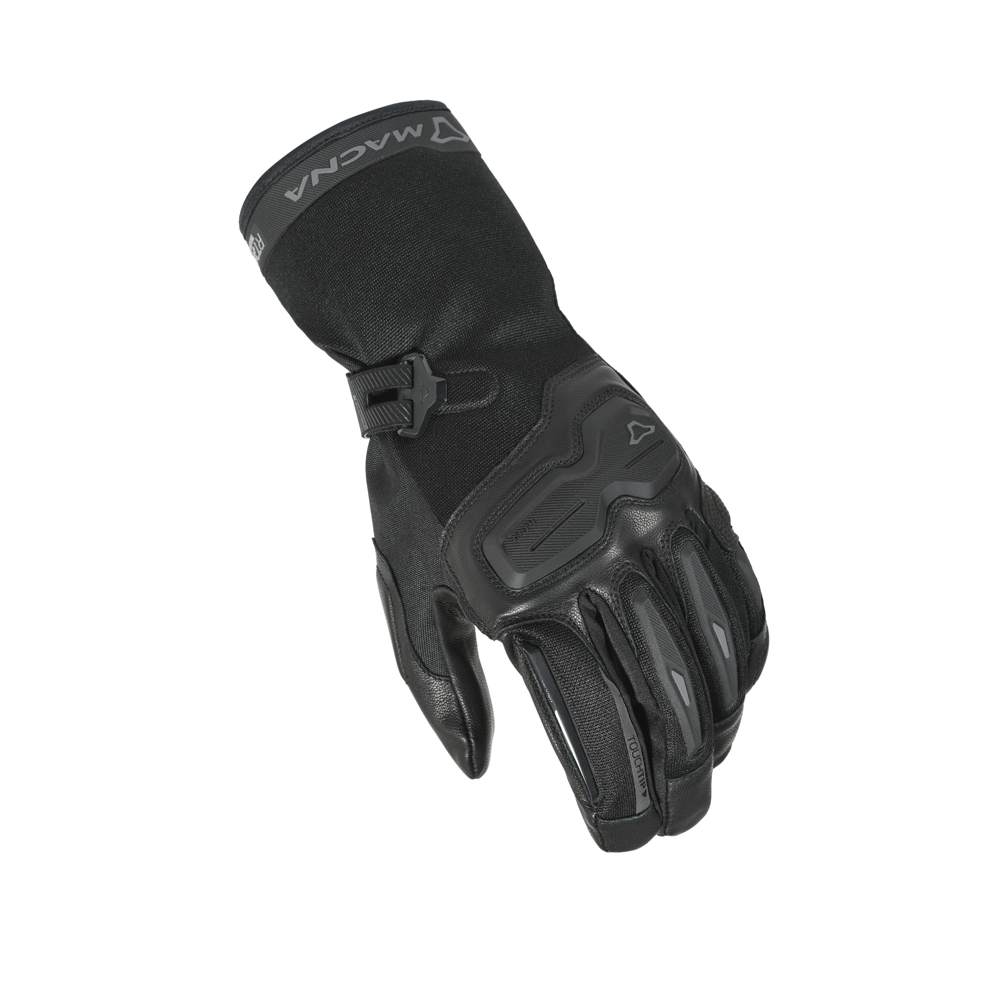 Macna Terra RTX Donna Nero – Guanti Moto Impermeabili CE Donna – vista 1