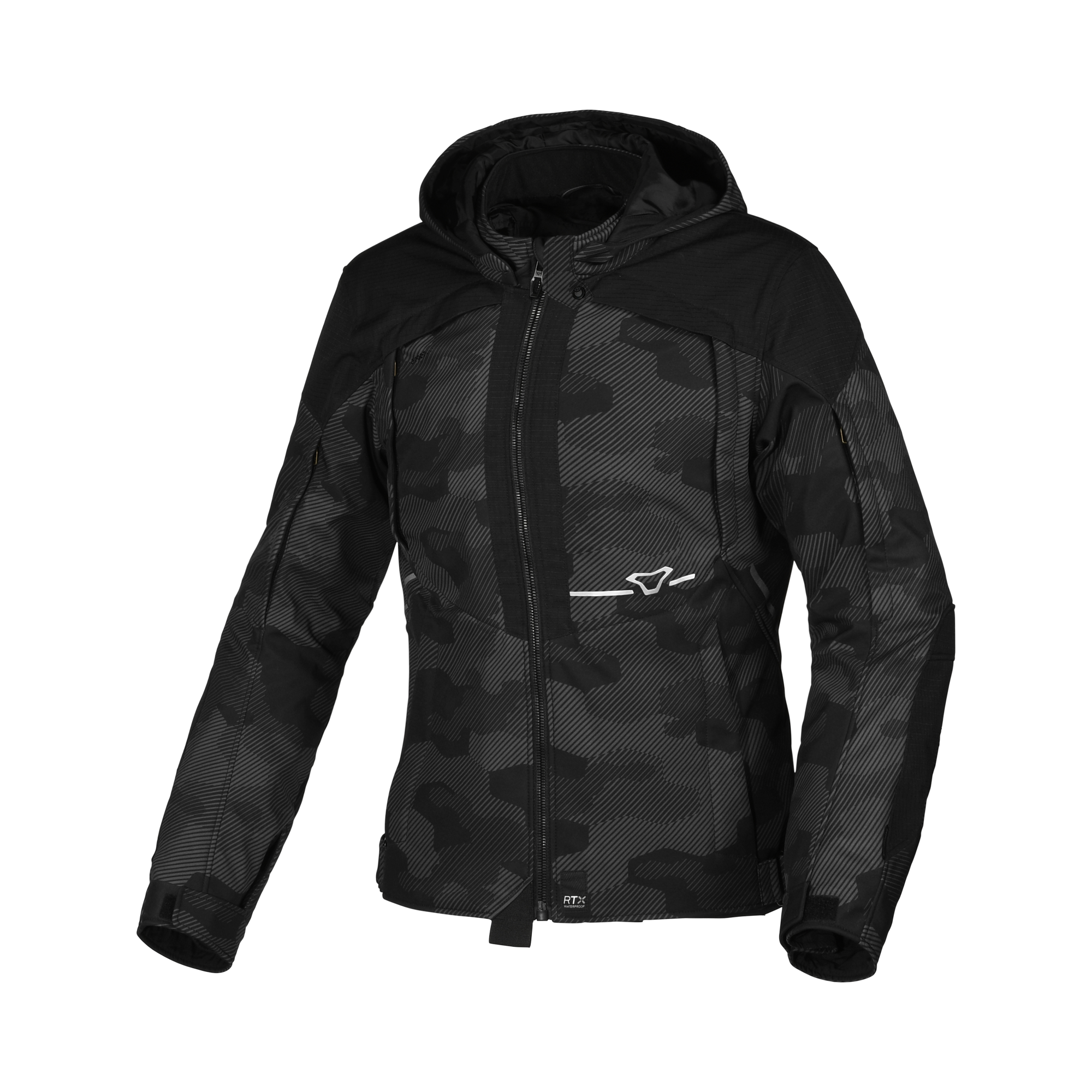 Macna Territor Nero/Grigio – Giacca Moto Sport 2 Strati Donna