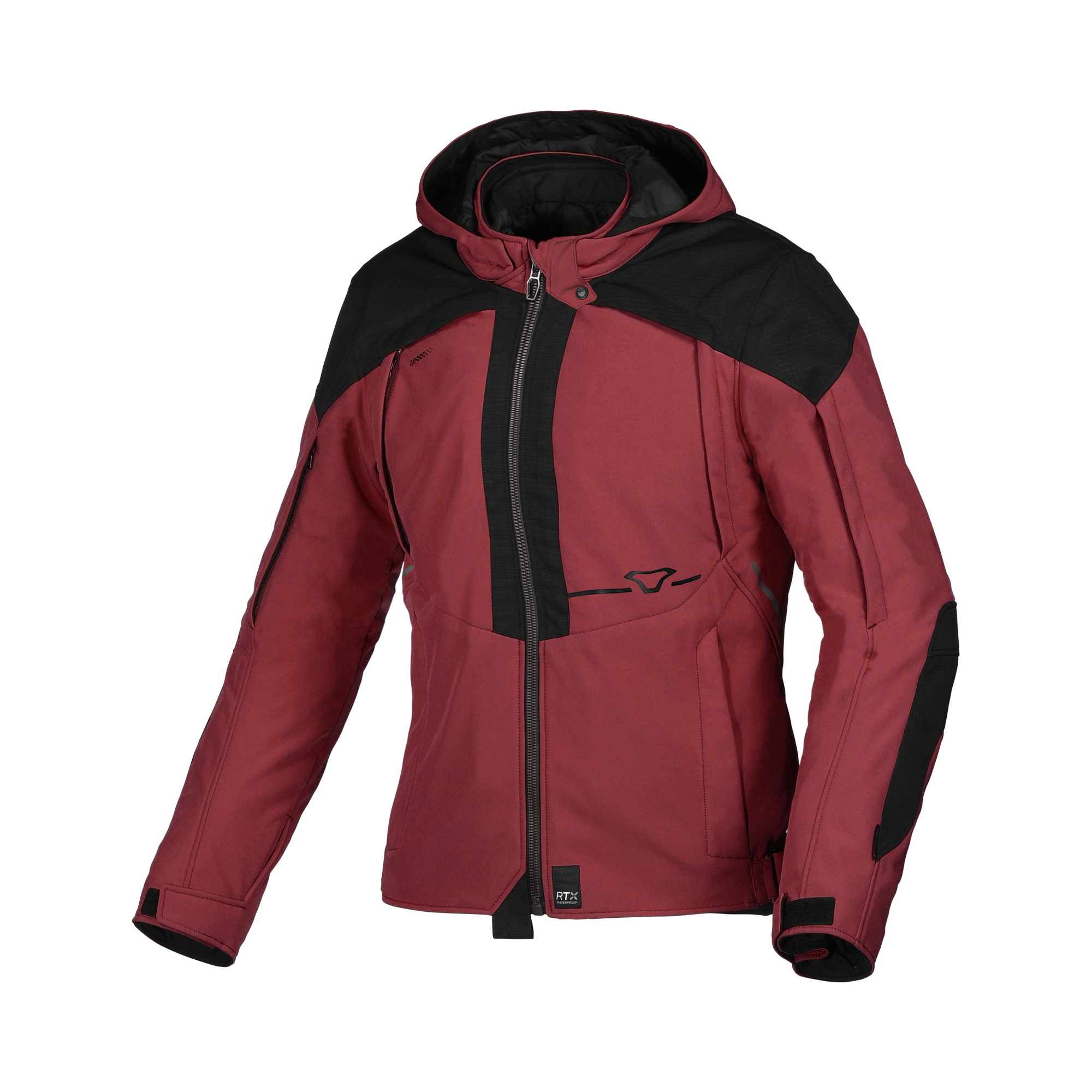 Macna Territor Rosso/Nero – Giacca Moto Sport 2 Strati Donna