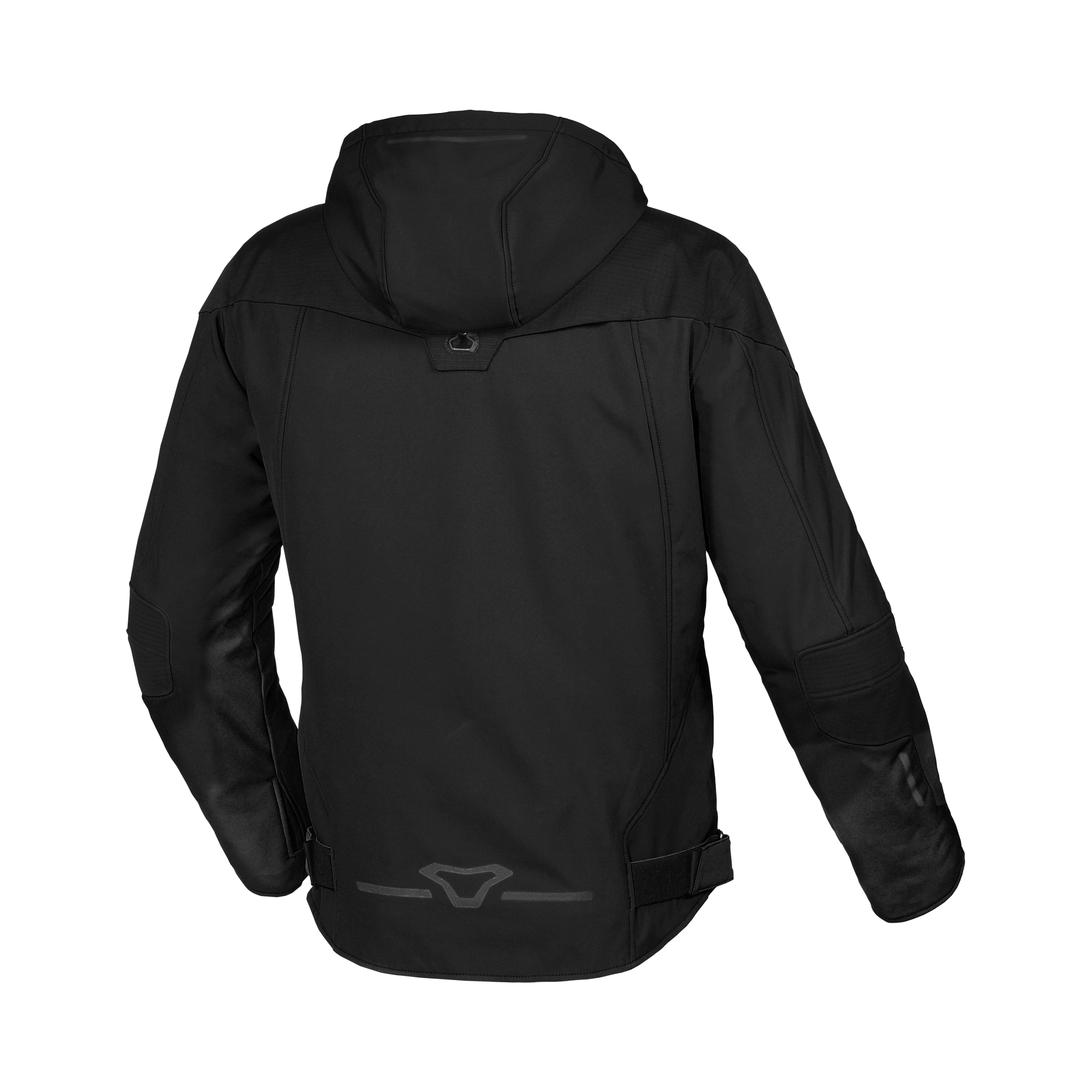 Macna Territor Nero – Giacca Moto Sport 2 Strati Impermeabile CE Uomo – vista posteriore