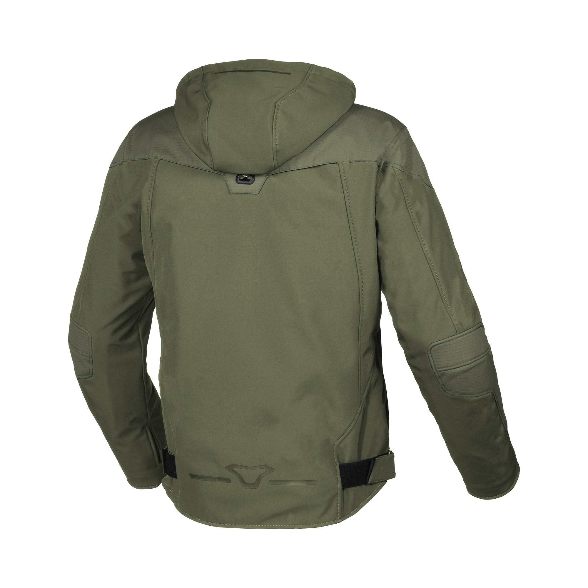 Macna Territor Verde – Giacca Moto Sport 2 Strati Impermeabile CE Uomo – vista posteriore
