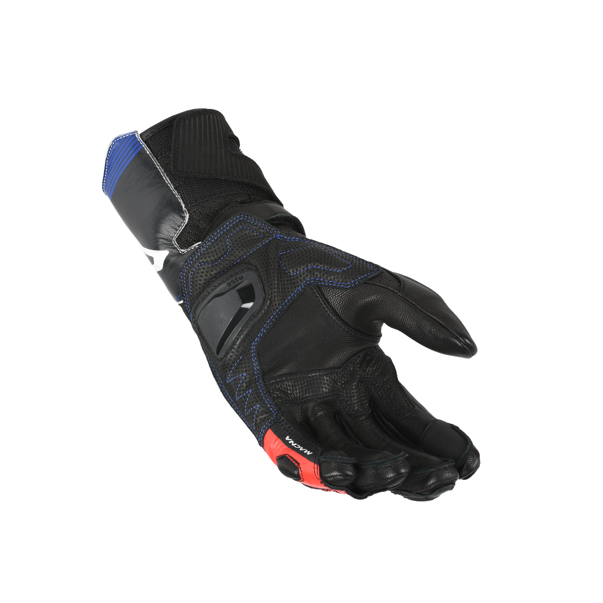 Macna Thandor Bianco / Rosso guanti moto