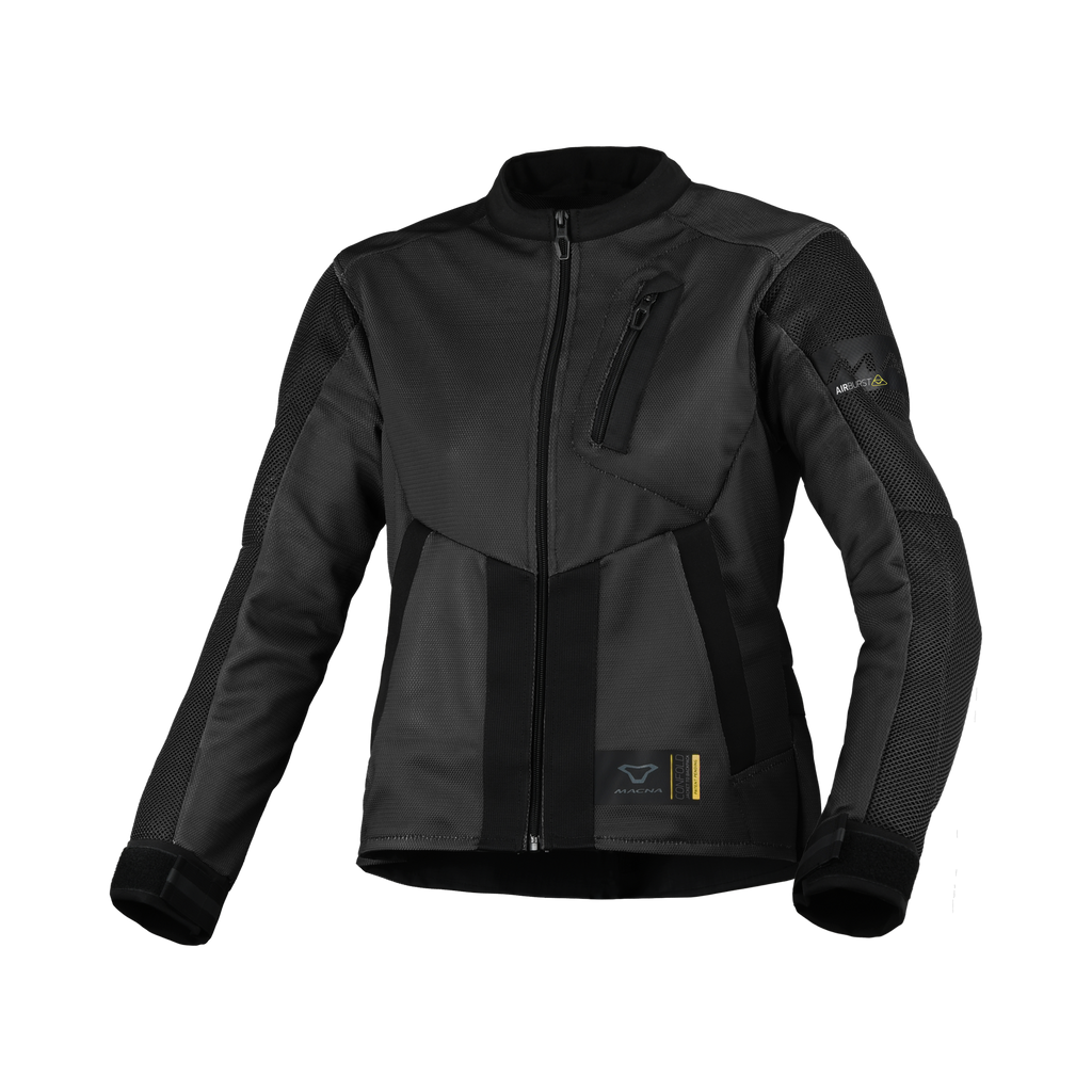 Macna Torida Nero – Giacca Moto Estiva in Rete CE Donna – vista 1