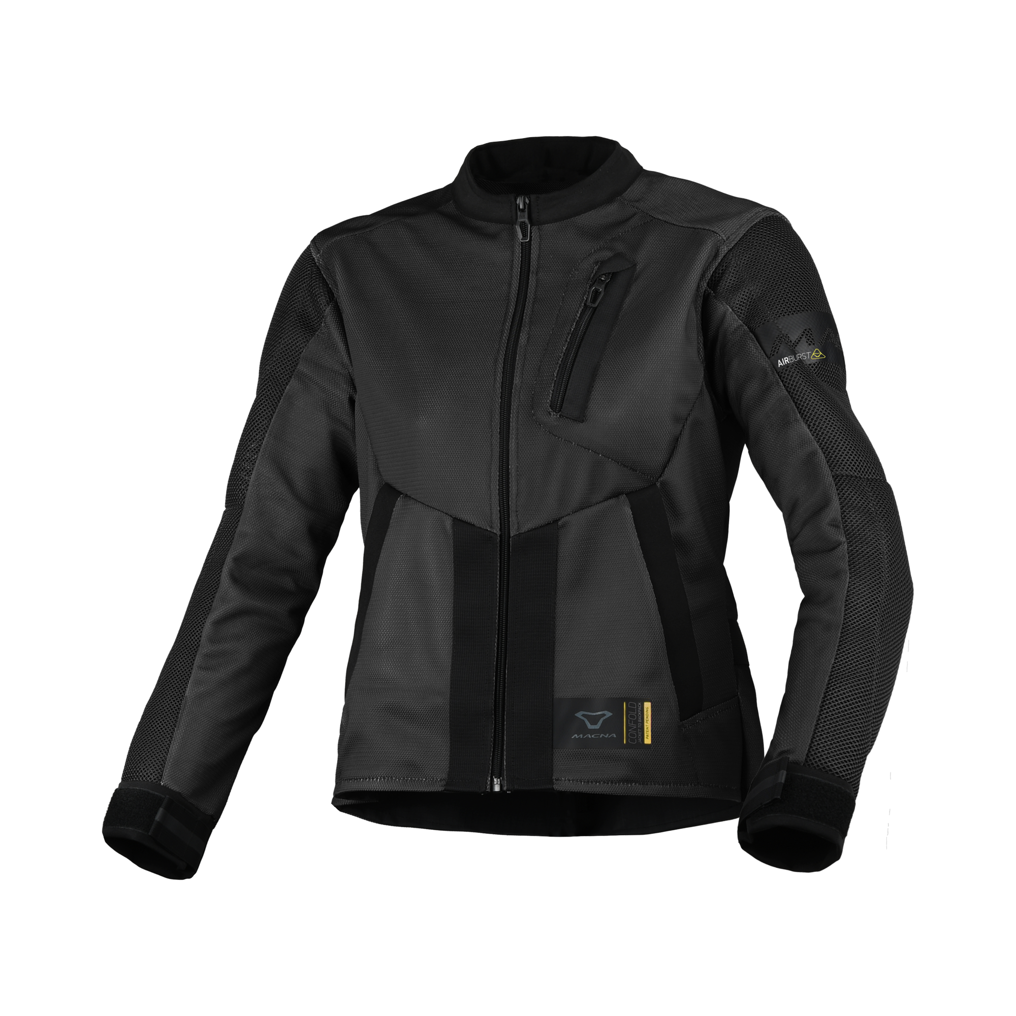 Macna Torida Nero – Giacca Moto Estiva in Rete CE Donna – vista 1