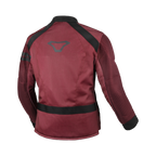 Macna Torida Nero/Rosso – Giacca Moto Estiva in Rete CE Donna – vista 2
