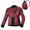 Macna Torida Nero/Rosso – Giacca Moto Estiva in Rete CE Donna - Moon Bike - Vista 1