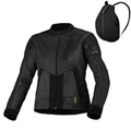 Macna Torida Nero – Giacca Moto Estiva in Rete CE Donna - Moon Bike - Vista 1