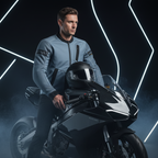Macna Torido Grigio/Nero – Giacca Moto Estiva in Rete Ventilata Convertibile in Zaino CE Classe A Uomo