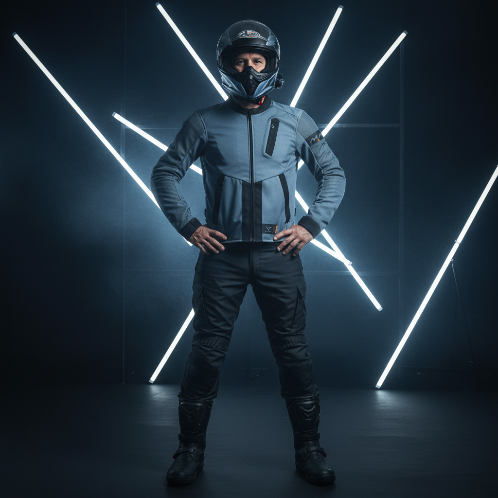 Macna Torido Grigio/Nero – Giacca Moto Estiva in Rete Ventilata Convertibile in Zaino CE Classe A Uomo