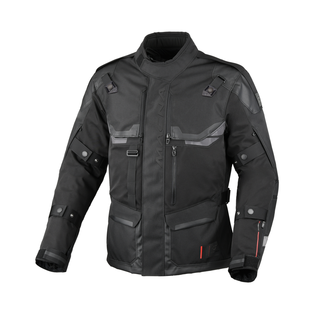 Macna Touros Nero – Giacca Moto Adventure 3 Strati CE Uomo – vista 1