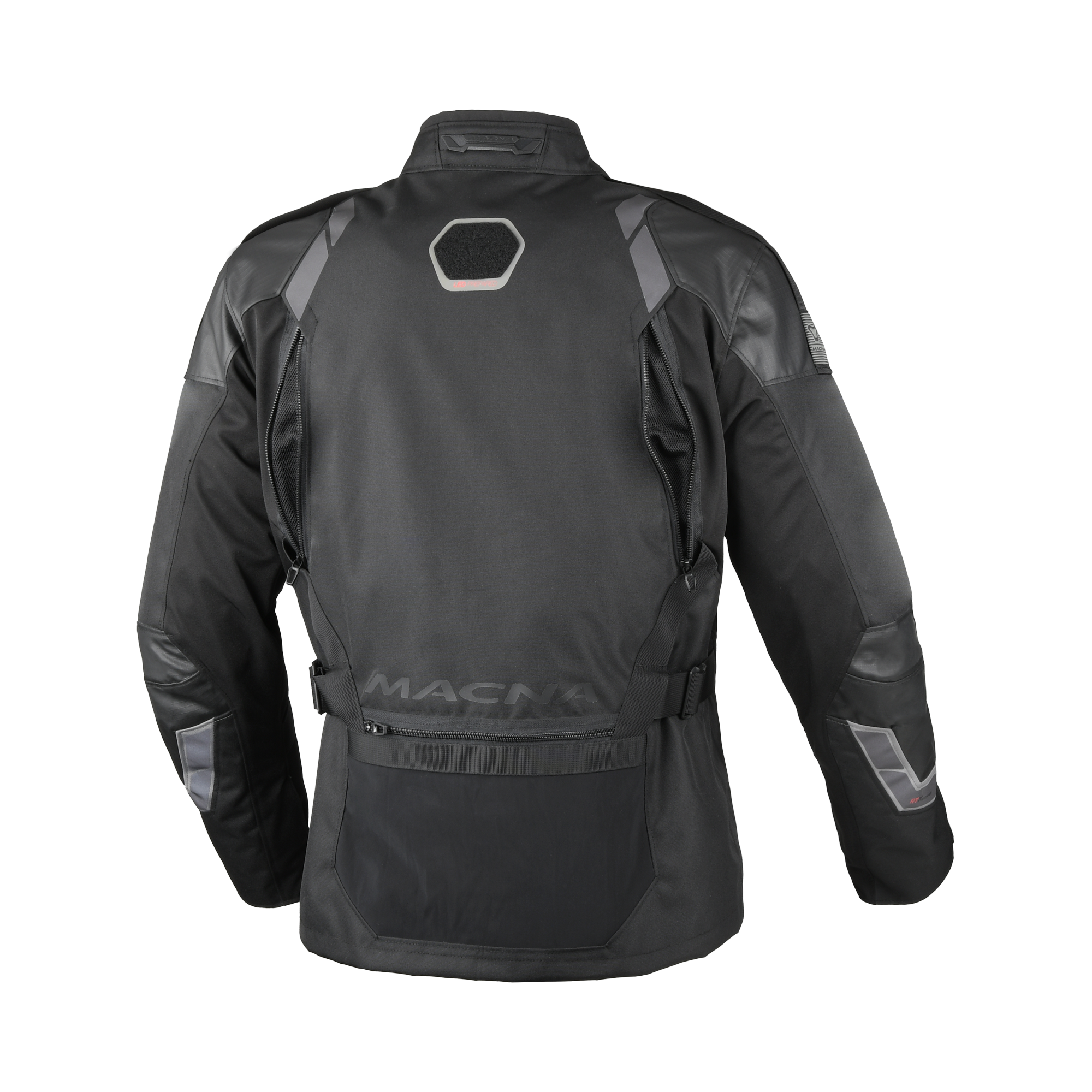 Macna Touros Nero – Giacca Moto Adventure 3 Strati CE Uomo – vista 3