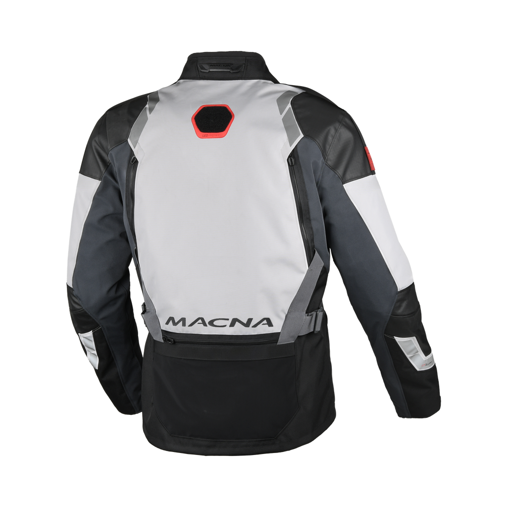 Macna Touros Nero/Grigio – Giacca Moto Adventure 3 Strati CE Uomo – vista 2