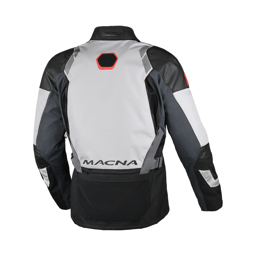 Macna Touros Nero/Grigio – Giacca Moto Adventure 3 Strati CE Uomo – vista 3